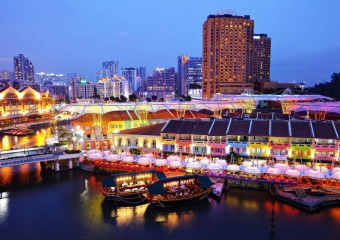 Круиз по реке Сингапур