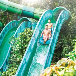 Аттракционы в Сингапуре - Аквапарк Adventure Cove Waterpark
