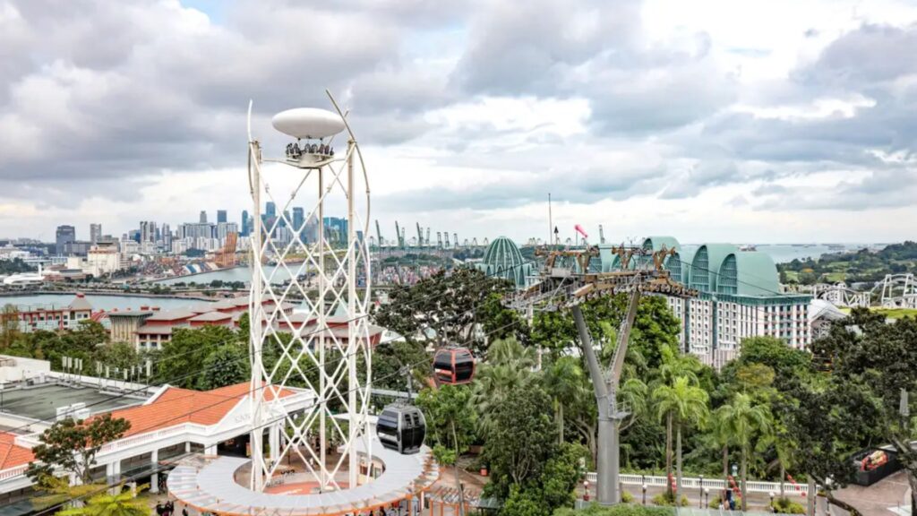 Аттракционы в Сингапуре - SkyHelix Sentosa