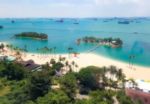 places to visit in singapore-Sentosa Beach