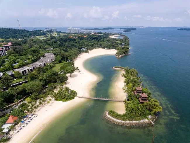 Beaches in Singapore- Palawan Beach (Sentosa)
