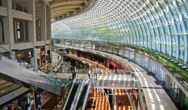 Malls in Singapore-The Shoppes at Marina Bay Sands